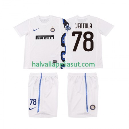 Jalkapallo Pelipaidat/Peliasut Inter Milan VENTOLA 78 2010 2011 Retro Lasten Vieraspaita Lyhythihainen